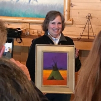 Quick Finish 2018 - Winner of Raffle Cathy Gorman