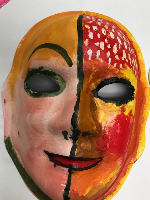 Kevin Red Star Mask Painting Workshop for LIFTT Members