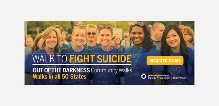 Out of the Darkness Suicide Prevention Walk