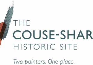 Two painters, one place text